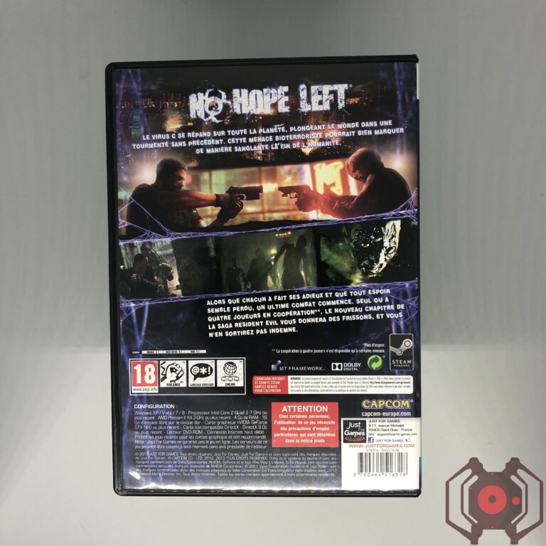 Resident Evil 6 - PC (Derrière - France)