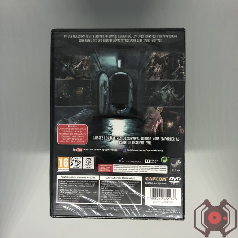 Resident Evil Revelations - PC (Derrière - France)