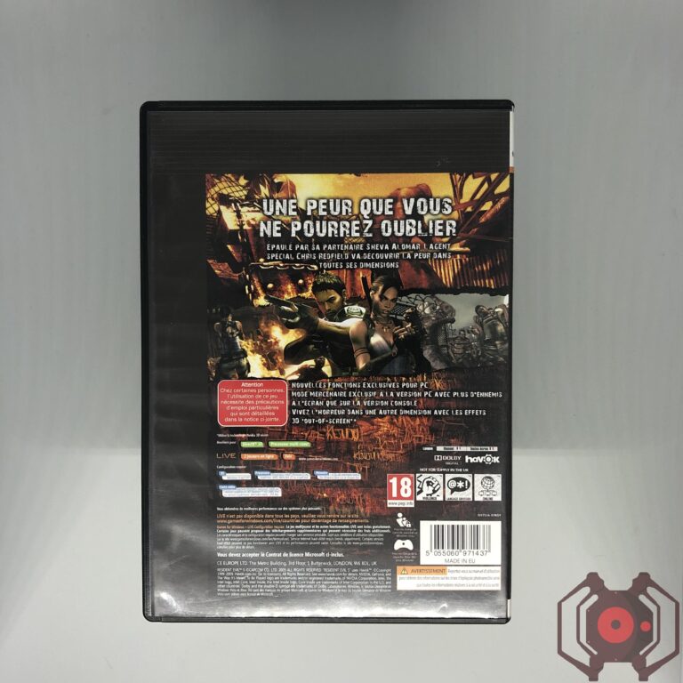 Resident Evil 5 - PC (Derrière - France)