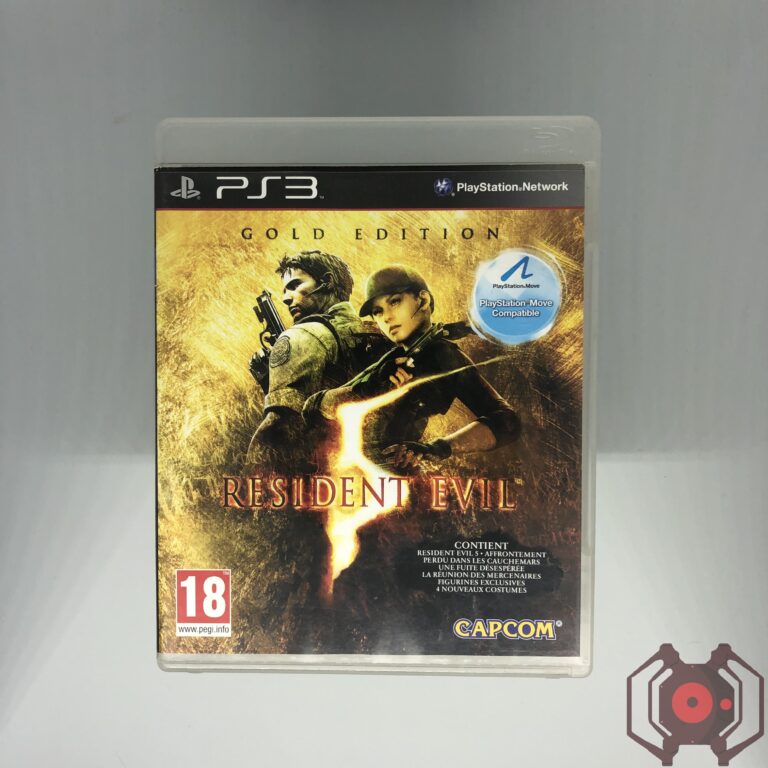Resident Evil 5 (Gold Edition) - PS3 (PS Move) (Devant - France)