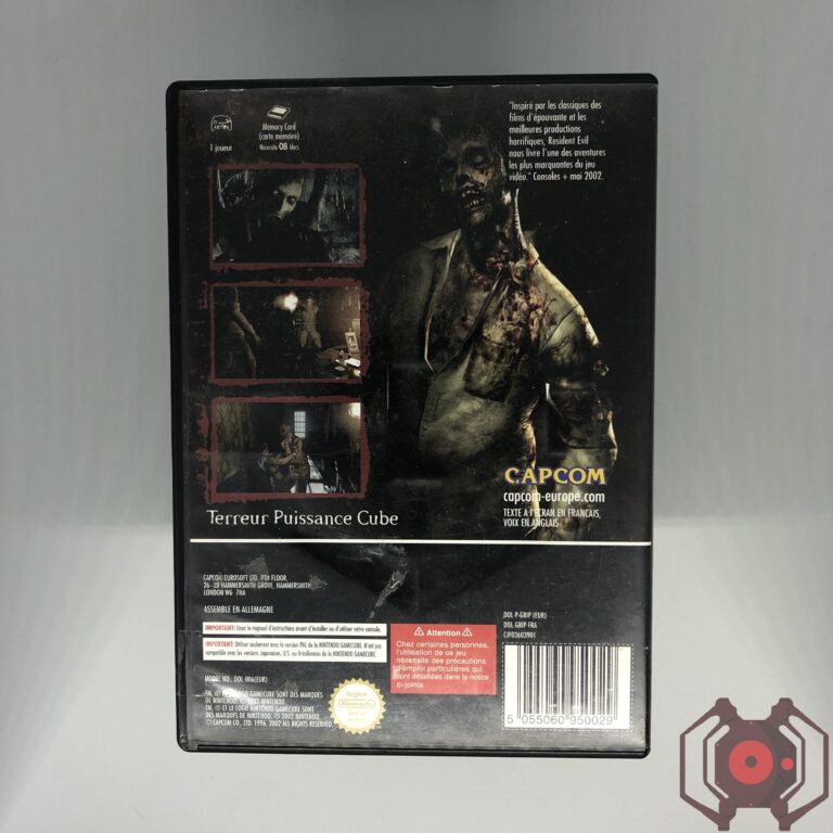 Resident Evil - Gamecube (Derrière - France)