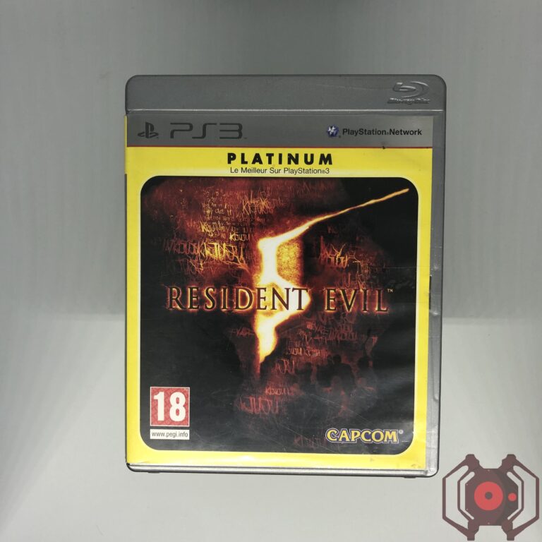 Resident Evil 5 - PS3 (Platinum) (Devant - France)