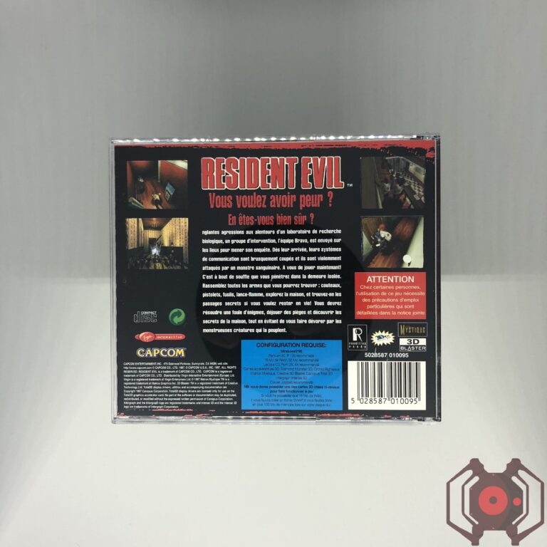 Resident Evil (1996) - PC (Derrière - France)