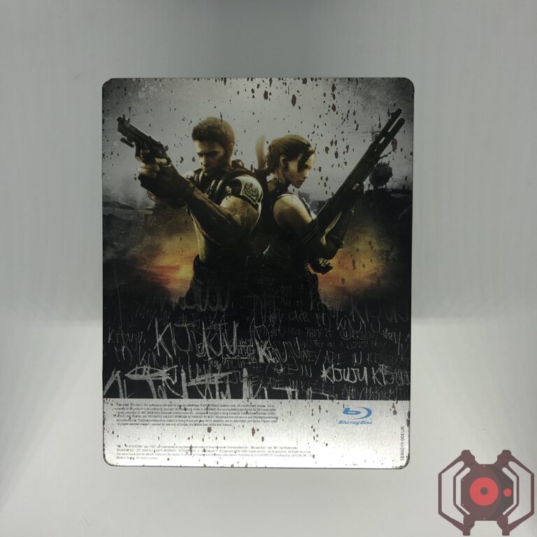 Resident Evil 5 - PS3 (Steelbook) (Derrière - France)