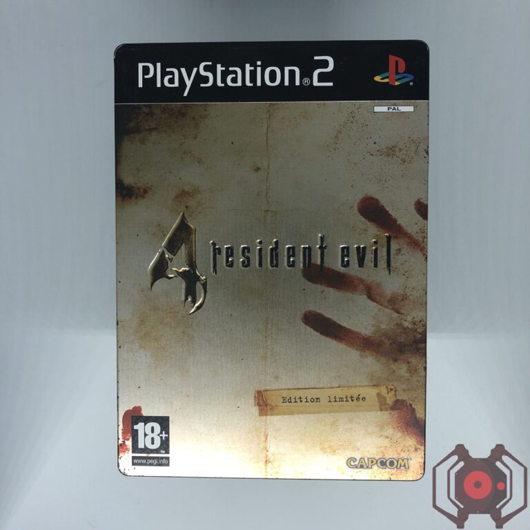 Resident Evil 4 (2005) - PS2 (Steelbook) (Devant - France)