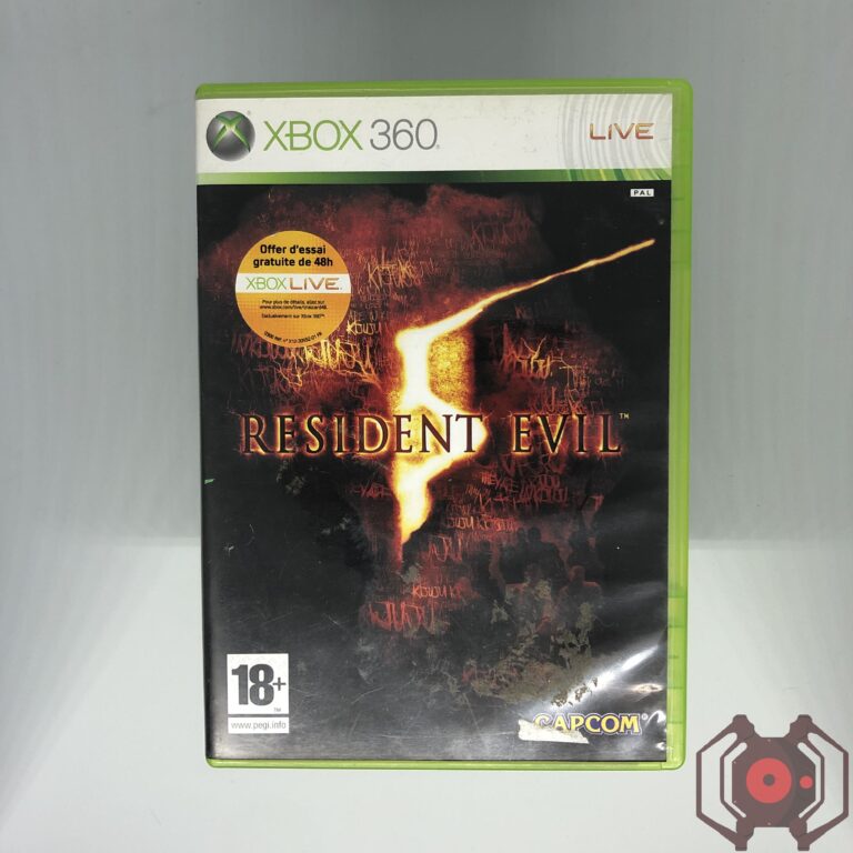 Resident Evil 5 - Xbox 360 (Devant - France)