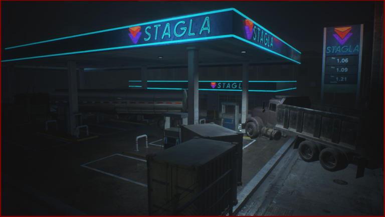 Station-service STAGLA (Remake))