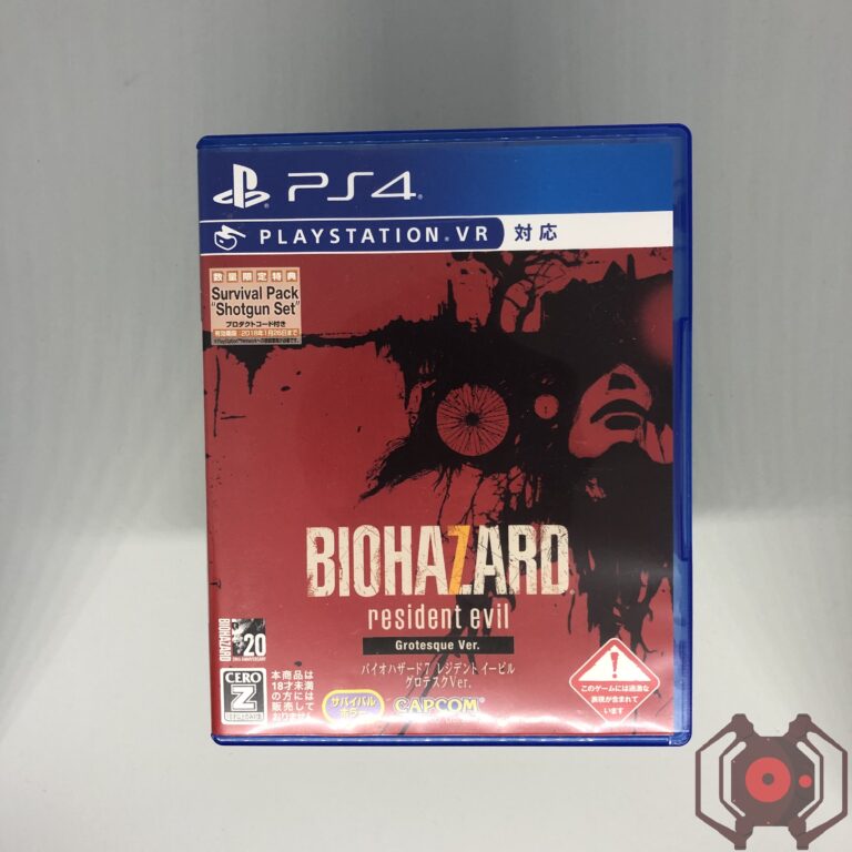 Resident Evil 7 Biohazard - PS4 (Grotesque Version) (Devant - Japon)