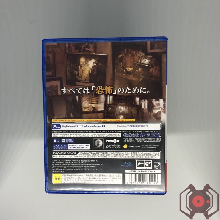 Resident Evil 7 Biohazard - PS4 (Grotesque Version) (Derrière - Japon)