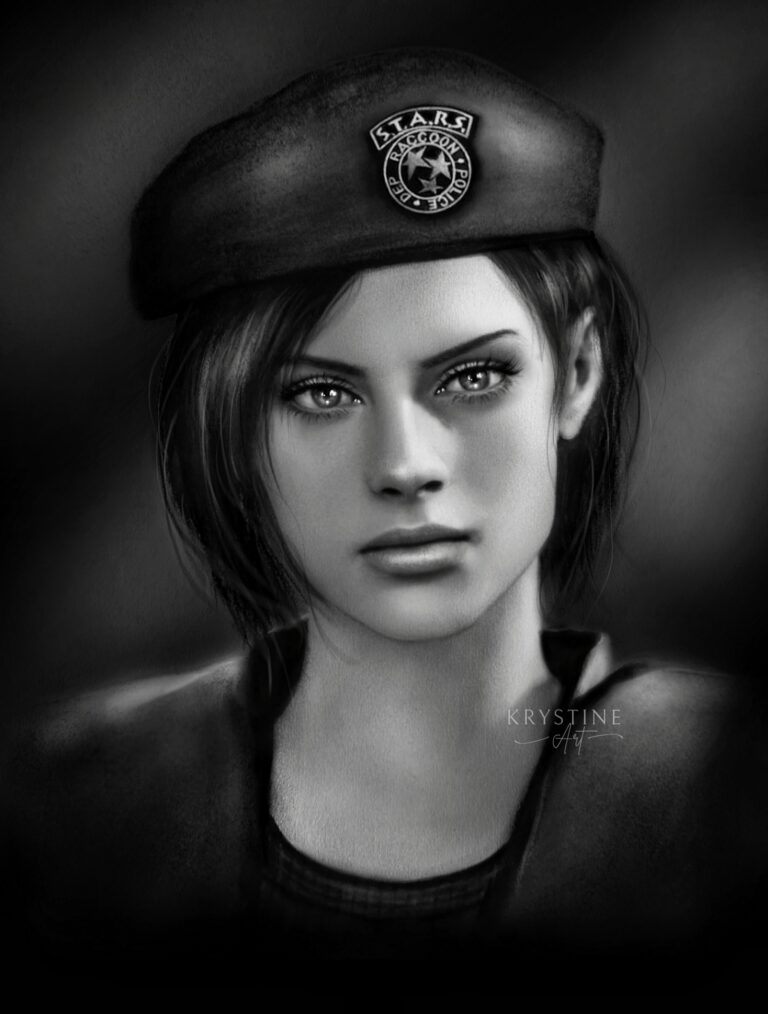 Jill Valentine (Resident Evil 2002) - Krystine_Art