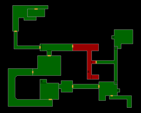 Passage des Égouts 1 (Égouts - RE2 (1998)) (©EvilResource)