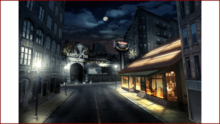 Entrée Arrière du Zoo de Raccoon