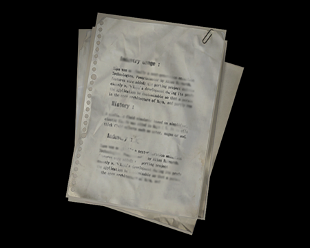 GRIFFONNAGES DE QUELQU'UN (RE2 (2019)) (©EvilResource)