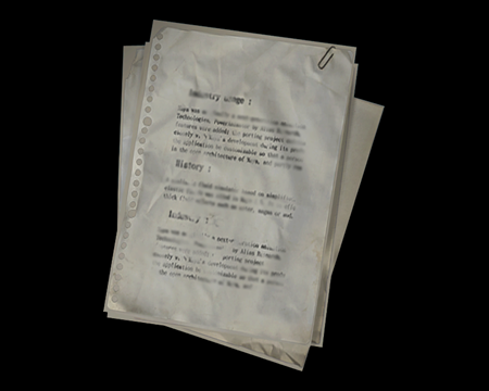 MOT DE CLAIRE (RE2 (2019)) (©EvilResource)