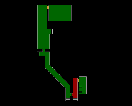 Passage Niv. -5 Zone C (L'Enfer - RE Outbreak) (©EvilResource)