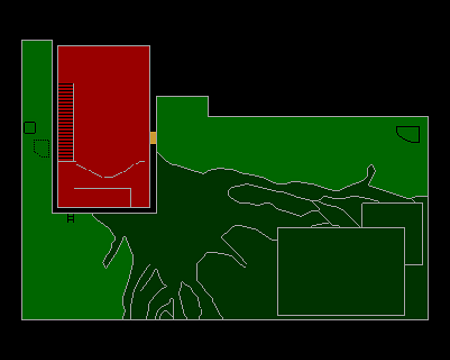 Bâtiment Auxiliaire 2ème Étage (Flashback - RE Outbreak FILE 2) (©EvilResource)