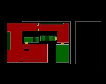 Salle des Spiritueux (Training Ground - RE Outbreak FILE 2) (©EvilResource)