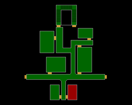 Toilettes des Employés Hommes (Underbelly - RE Outbreak FILE 2) (©EvilResource)