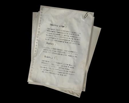 RAPPORT DE JILL (RE3 (2020)) (©EvilResource)