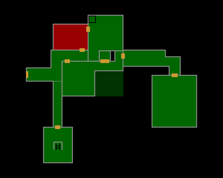 Salle de Repos (Usine Désaffectée - RE3 (1999)) (©EvilResource)