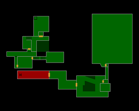 Tunnel d'Urgence (Usine Désaffectée - RE3 (1999)) (©EvilResource)