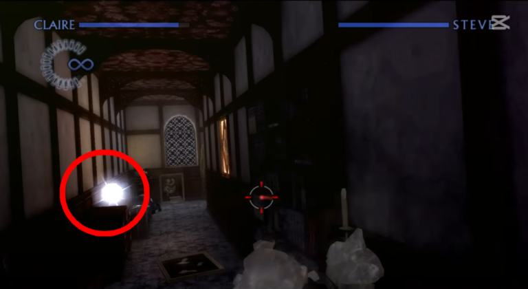 Couloir des Chambres (Le Jeu de l'Oubli: Chapitre 4 - RE The Darkside Chronicles) (©ZankiTsubushiGameMovie)