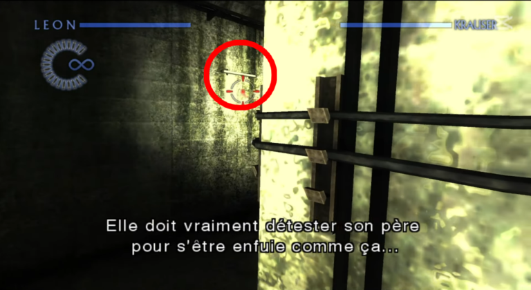 Couloir du Barrage (Opération Javier: Chapitre 3 - RE The Darkside Chronicles) (©ZankiTsubushiGameMovie)