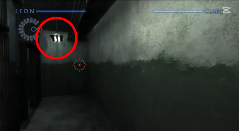 Entrée des Cellules (Mémoire d'une Cité Perdue: Chapitre 4 - RE The Darkside Chronicles) (©ZankiTsubushiGameMovie) (2)