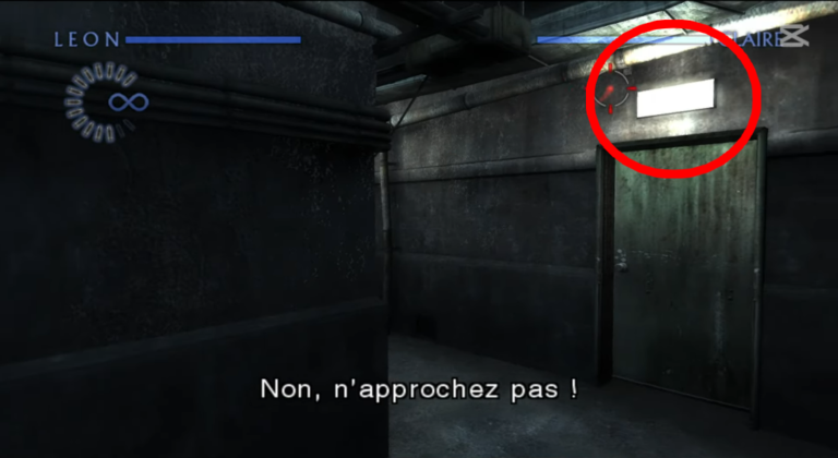 Entrée des Cellules (Mémoire d'une Cité Perdue: Chapitre 4 - RE The Darkside Chronicles) (©ZankiTsubushiGameMovie)