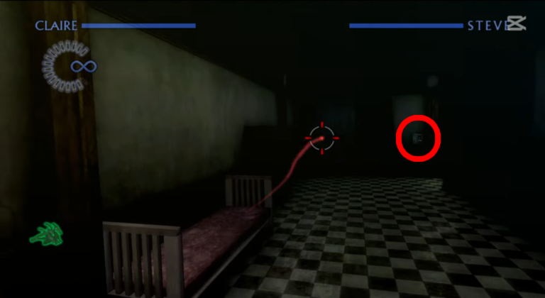 Entrée du Centre d'Entraînement (Le Jeu de l'Oubli: Chapitre 3 - RE The Darkside Chronicles) (©ZankiTsubushiGameMovie)