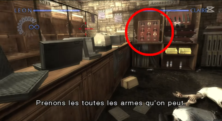 Gun Shop Kendo (Mémoire d'une Cité Perdue: Chapitre 1 - RE The Darkside Chronicles) (©ZankiTsubushiGameMovie) (2)