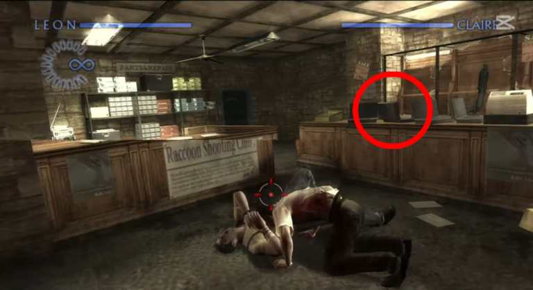 Gun Shop Kendo (Mémoire d'une Cité Perdue: Chapitre 1 - RE The Darkside Chronicles) (©ZankiTsubushiGameMovie)