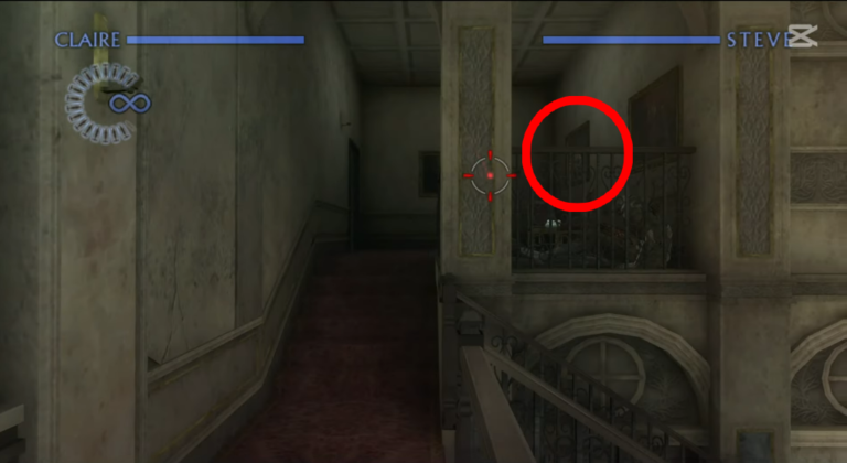 Hall du Palais (Le Jeu de l'Oubli: Chapitre 2 - RE The Darkside Chronicles) (©ZankiTsubushiGameMovie) (3)