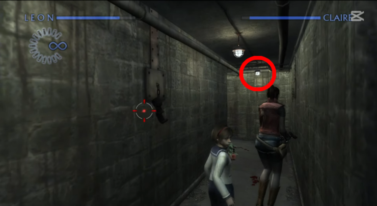 Passage Secret Souterrain (Mémoire d'une Cité Perdue: Chapitre 3 - RE The Darkside Chronicles) (©ZankiTsubushiGameMovie)