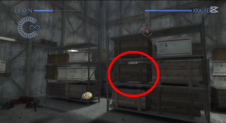 Salle de Stockage (Opération Javier: Chapitre 4 - RE The Darkside Chronicles)