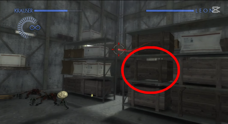 Salle de Stockage (Opération Javier: Chapitre 6 - RE The Darkside Chronicles) (©ZankiTsubushiGameMovie)