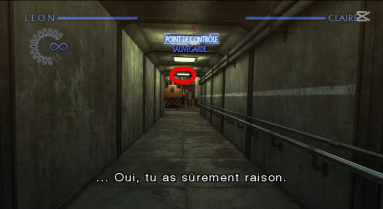 Zone de l'Ascenseur (Mémoire d'une Cité Perdue: Chapitre 7 - RE The Darkside Chronicles) (©ZankiTsubushiGameMovie)