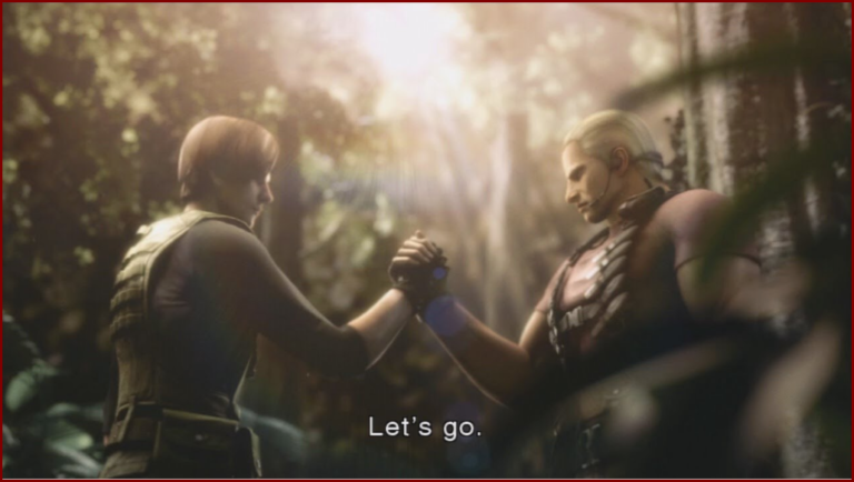 Leon S. Kennedy & Jack Krauser font équipe