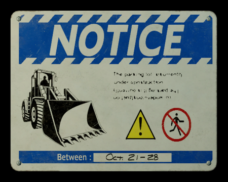 AVIS DE CHANTIER (RE9 Requiem) (©EvilResource)