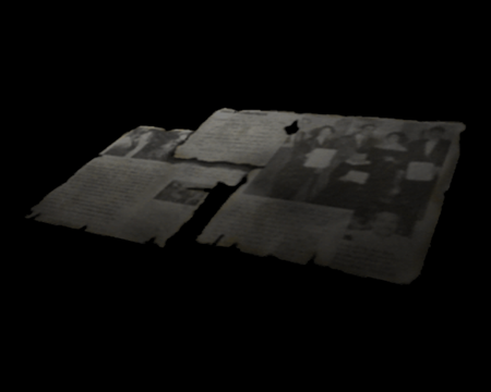 COUPURE DE JOURNAL (RE CODE: Veronica) (©EvilResource)